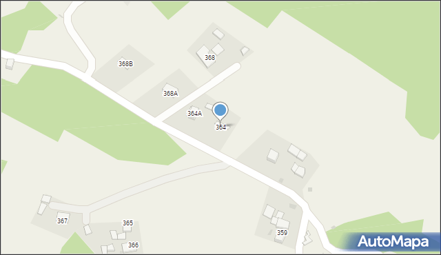 Jodłówka Tuchowska, Jodłówka Tuchowska, 364, mapa Jodłówka Tuchowska