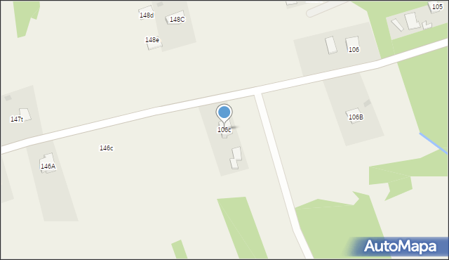 Jodłówka-Wałki, Jodłówka-Wałki, 106c, mapa Jodłówka-Wałki