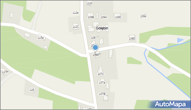Jodłówka-Wałki, Jodłówka-Wałki, 108A, mapa Jodłówka-Wałki