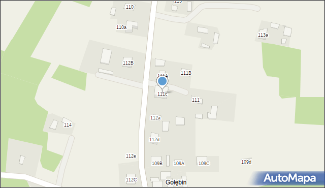 Jodłówka-Wałki, Jodłówka-Wałki, 111c, mapa Jodłówka-Wałki