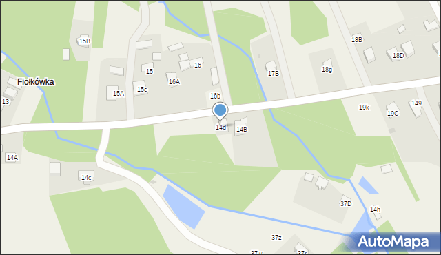 Jodłówka-Wałki, Jodłówka-Wałki, 14d, mapa Jodłówka-Wałki
