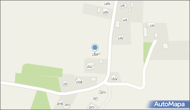Jodłówka-Wałki, Jodłówka-Wałki, 152d, mapa Jodłówka-Wałki