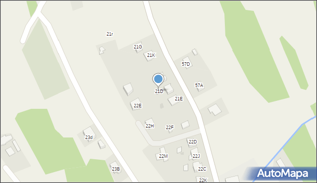 Jodłówka-Wałki, Jodłówka-Wałki, 21D, mapa Jodłówka-Wałki