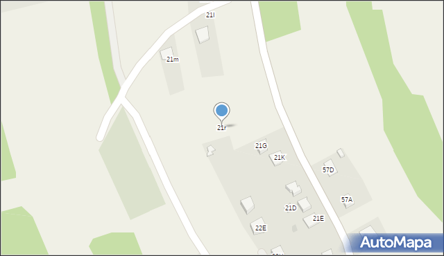 Jodłówka-Wałki, Jodłówka-Wałki, 21r, mapa Jodłówka-Wałki