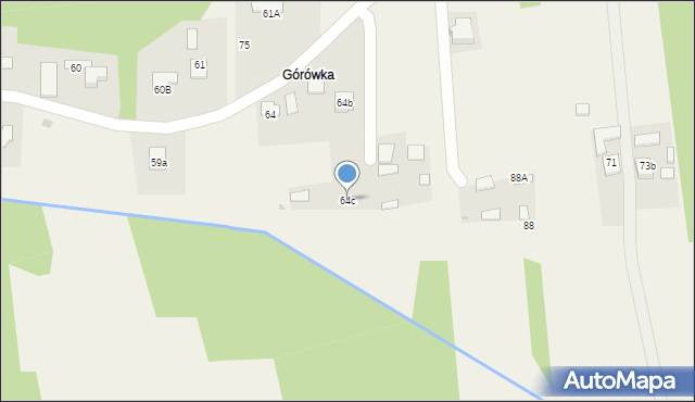 Jodłówka-Wałki, Jodłówka-Wałki, 64c, mapa Jodłówka-Wałki