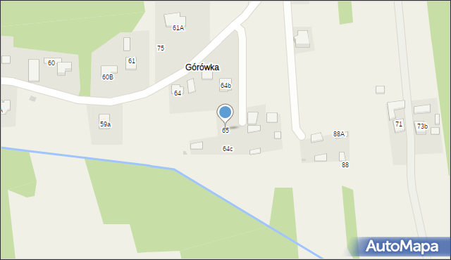 Jodłówka-Wałki, Jodłówka-Wałki, 65, mapa Jodłówka-Wałki