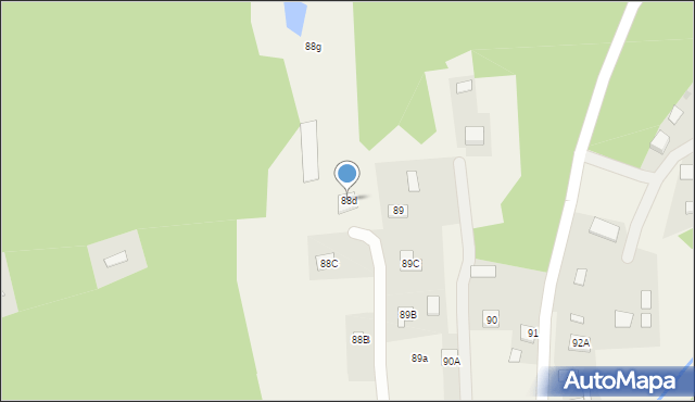 Jodłówka-Wałki, Jodłówka-Wałki, 88d, mapa Jodłówka-Wałki