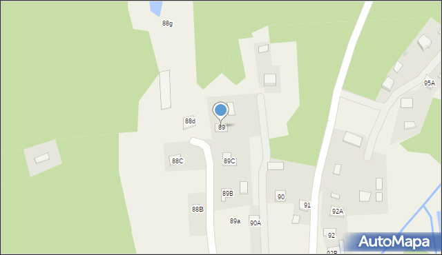 Jodłówka-Wałki, Jodłówka-Wałki, 89, mapa Jodłówka-Wałki