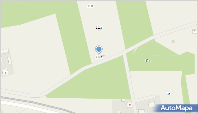 Joniec, Joniec, 111a, mapa Joniec