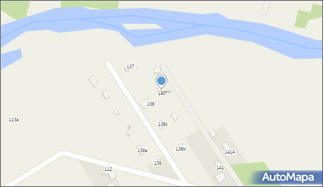 Joniec, Joniec, 140, mapa Joniec