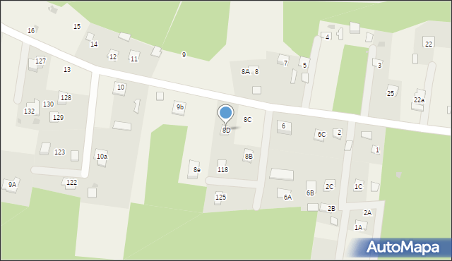 Joniec, Joniec, 8D, mapa Joniec