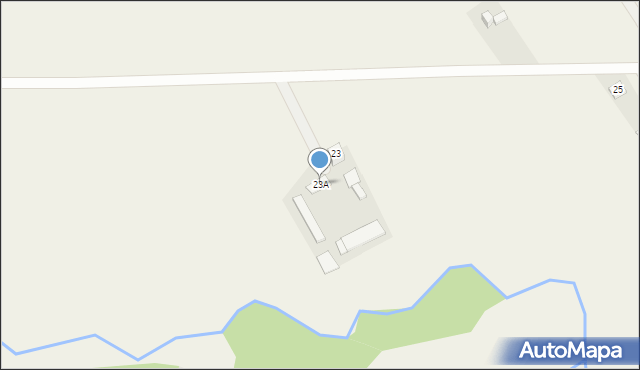 Joniec-Kolonia, Joniec-Kolonia, 23A, mapa Joniec-Kolonia