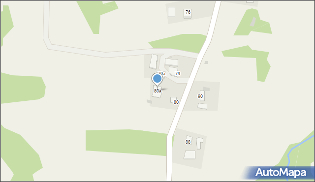 Joniny, Joniny, 80a, mapa Joniny