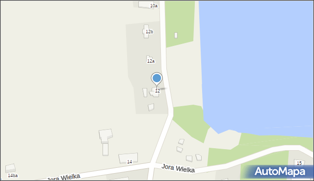 Jora Wielka, Jora Wielka, 12, mapa Jora Wielka