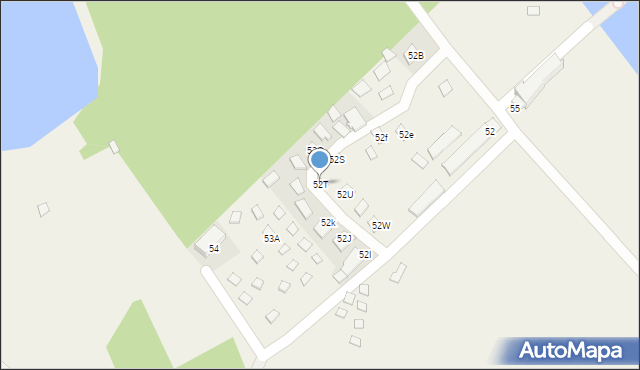 Jora Wielka, Jora Wielka, 52T, mapa Jora Wielka