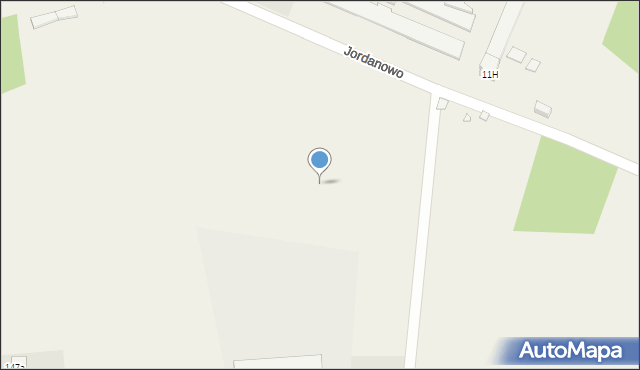 Jordanowo, Jordanowo, 3e, mapa Jordanowo