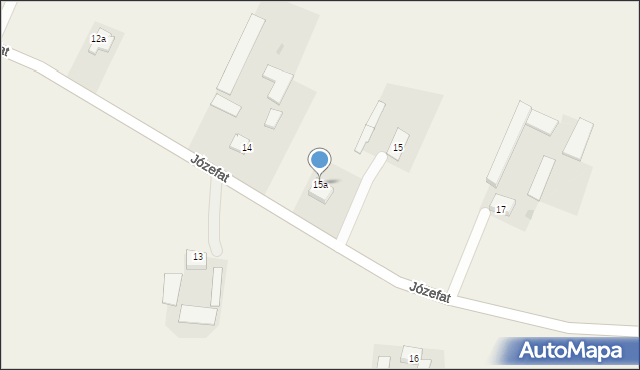 Józefat, Józefat, 15a, mapa Józefat