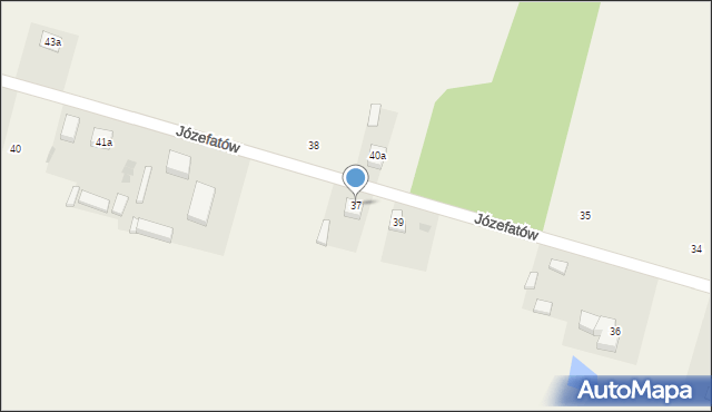 Józefatów, Józefatów, 40, mapa Józefatów