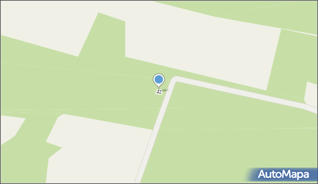 Józefin, Józefin, 42, mapa Józefin