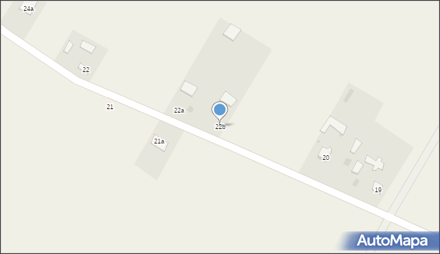 Józefin k. Nowosiółek, Józefin k. Nowosiółek, 22b, mapa Józefin k. Nowosiółek