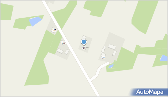 Józefina, Józefina, 47, mapa Józefina
