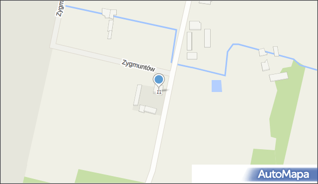 Józefina, Józefina, 11, mapa Józefina