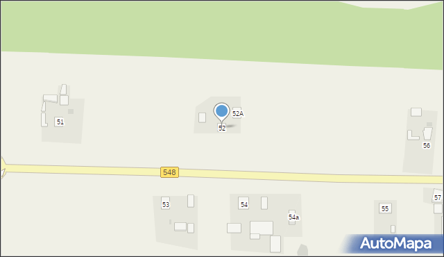 Józefkowo, Józefkowo, 52, mapa Józefkowo