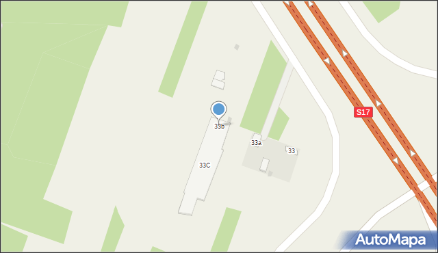 Józefów, Józefów, 33b, mapa Józefów