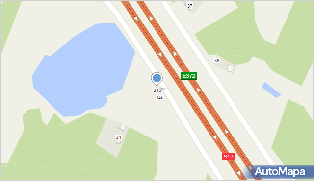 Józefów, Józefów, 34a, mapa Józefów