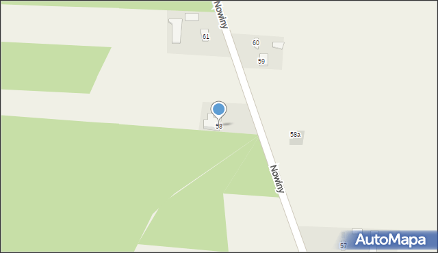 Józefów, Józefów, 58, mapa Józefów