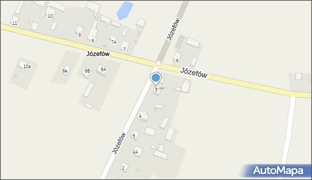 Józefów, Józefów, 3, mapa Józefów