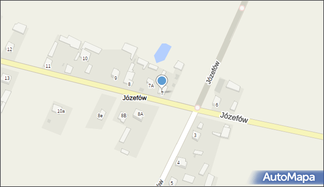Józefów, Józefów, 7, mapa Józefów
