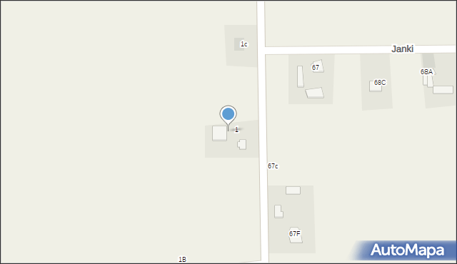 Józefów, Józefów, 1a, mapa Józefów