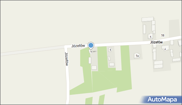 Józefów, Józefów, 7, mapa Józefów