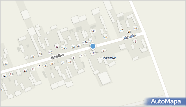Józefów, Józefów, 4, mapa Józefów