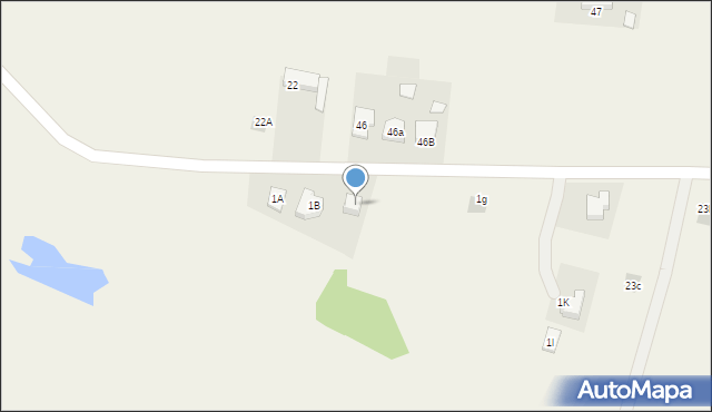 Józefów, Józefów, 1c, mapa Józefów