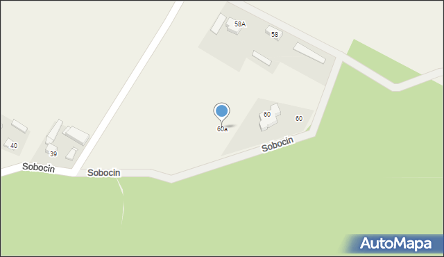 Józefów, Józefów, 60a, mapa Józefów