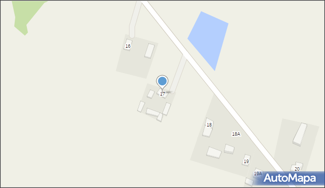 Józefów, Józefów, 17, mapa Józefów