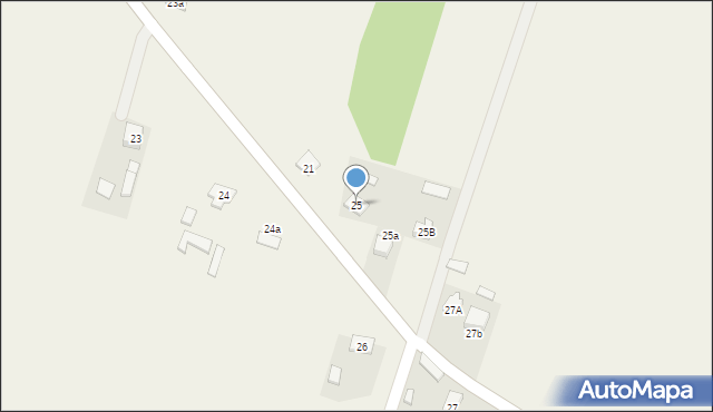 Józefów, Józefów, 25, mapa Józefów