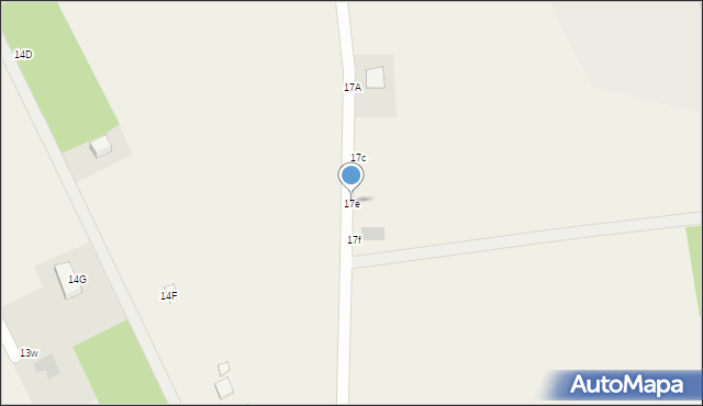 Józefów, Józefów, 17e, mapa Józefów