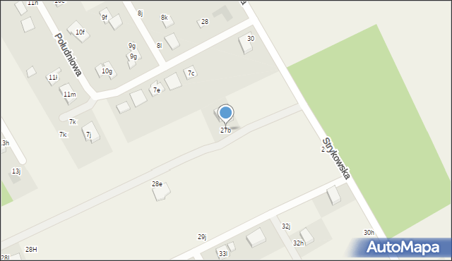 Józefów, Józefów, 27b, mapa Józefów