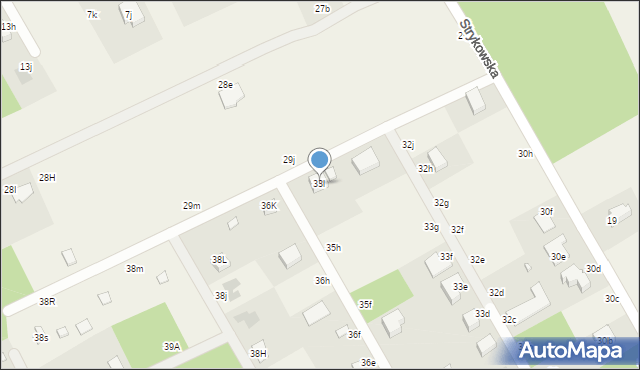 Józefów, Józefów, 33l, mapa Józefów