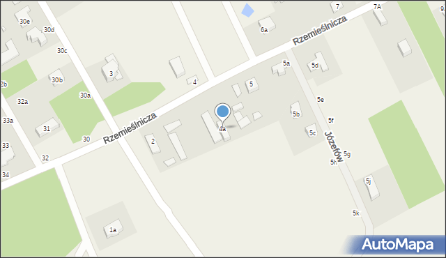 Józefów, Józefów, 4a, mapa Józefów