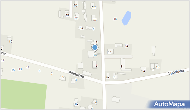 Józefów, Józefów, 1A, mapa Józefów