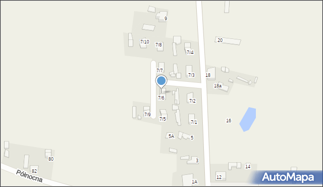 Józefów, Józefów, 7/6a, mapa Józefów