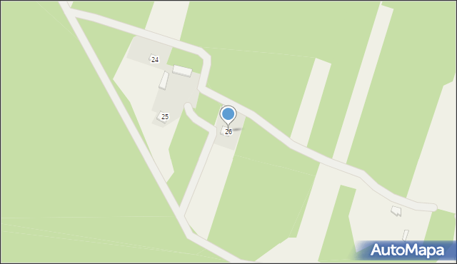 Józefów, Józefów, 26, mapa Józefów