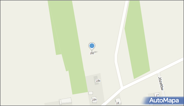 Józefów, Józefów, 18d, mapa Józefów