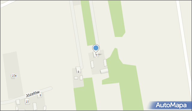 Józefów, Józefów, 7, mapa Józefów