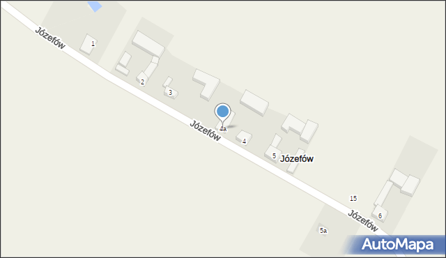 Józefów, Józefów, 4a, mapa Józefów