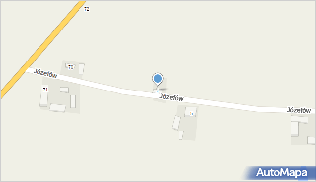 Józefów, Józefów, 4, mapa Józefów